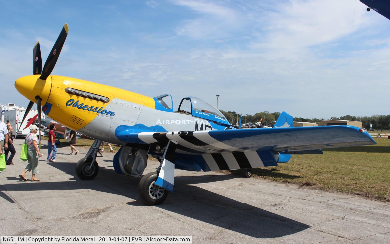 N651JM, 1944 North American/aero Classics P-51D C/N 44-74976, P-51D Obsession
