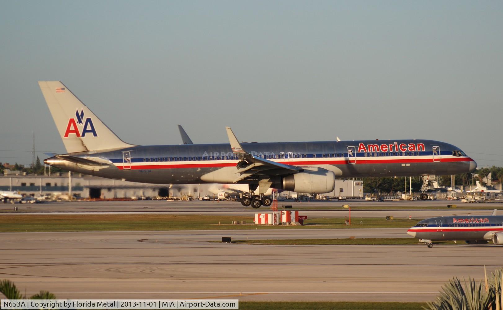 N653A, 1991 Boeing 757-223 C/N 24611, American 757-200