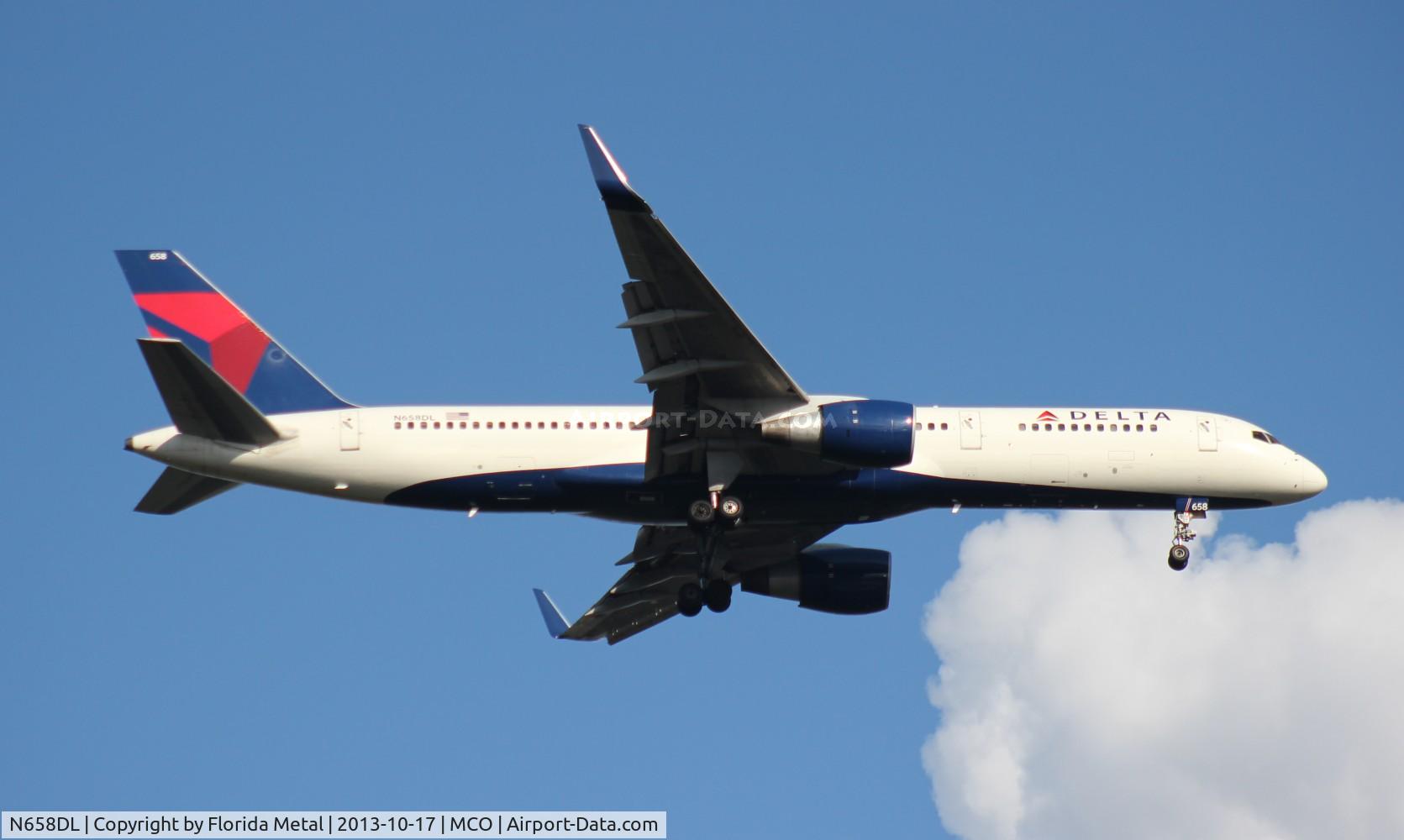 N658DL, 1990 Boeing 757-232 C/N 24420, Delta 757-200
