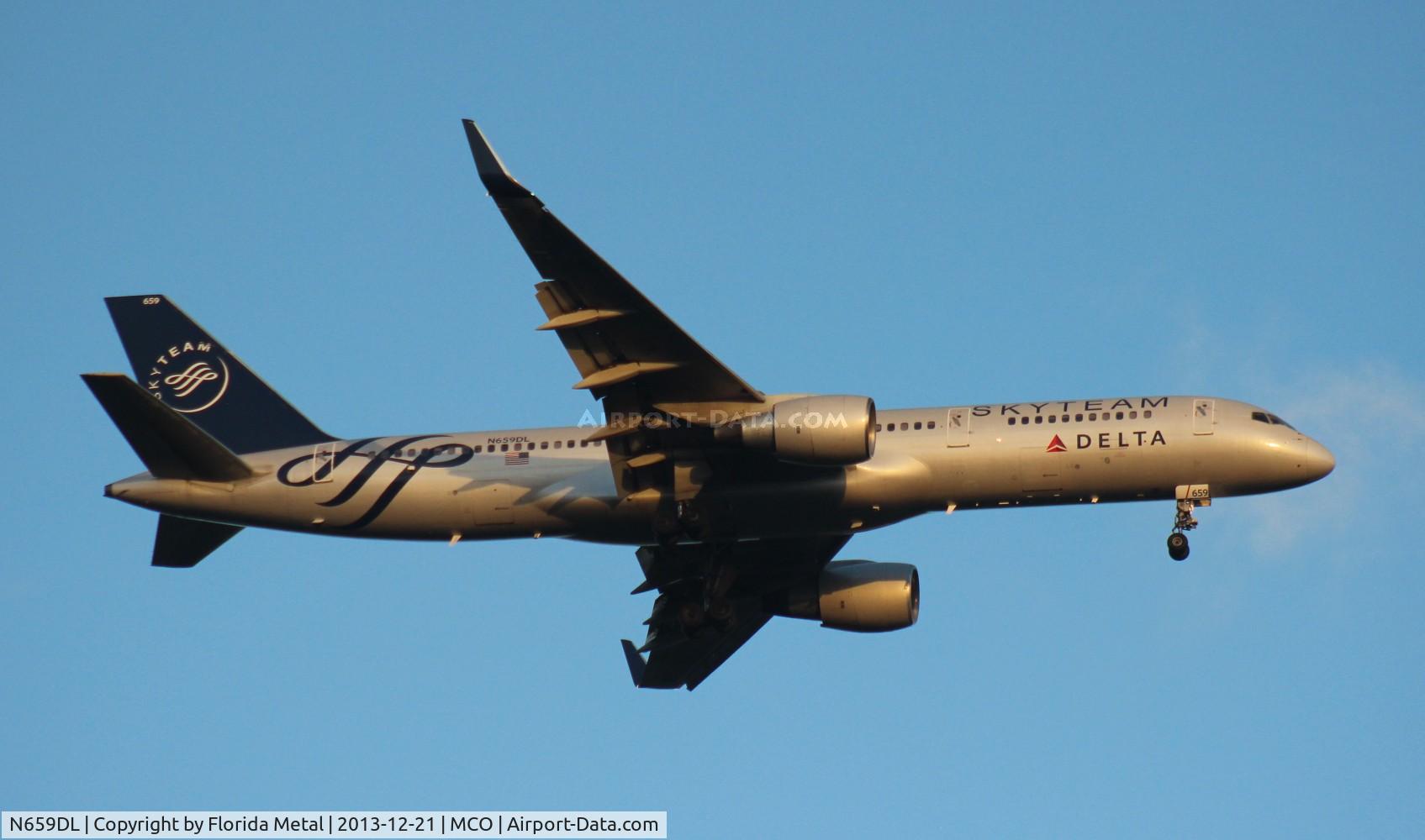 N659DL, 1990 Boeing 757-232 C/N 24421, Delta Skyteam 757-200