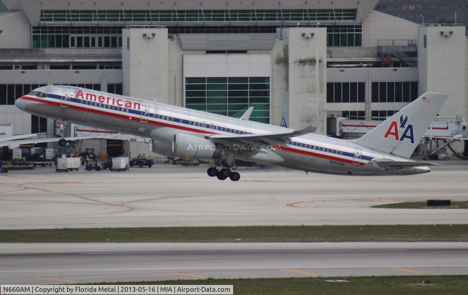 N660AM, 1992 Boeing 757-223 C/N 25294, American 757-200