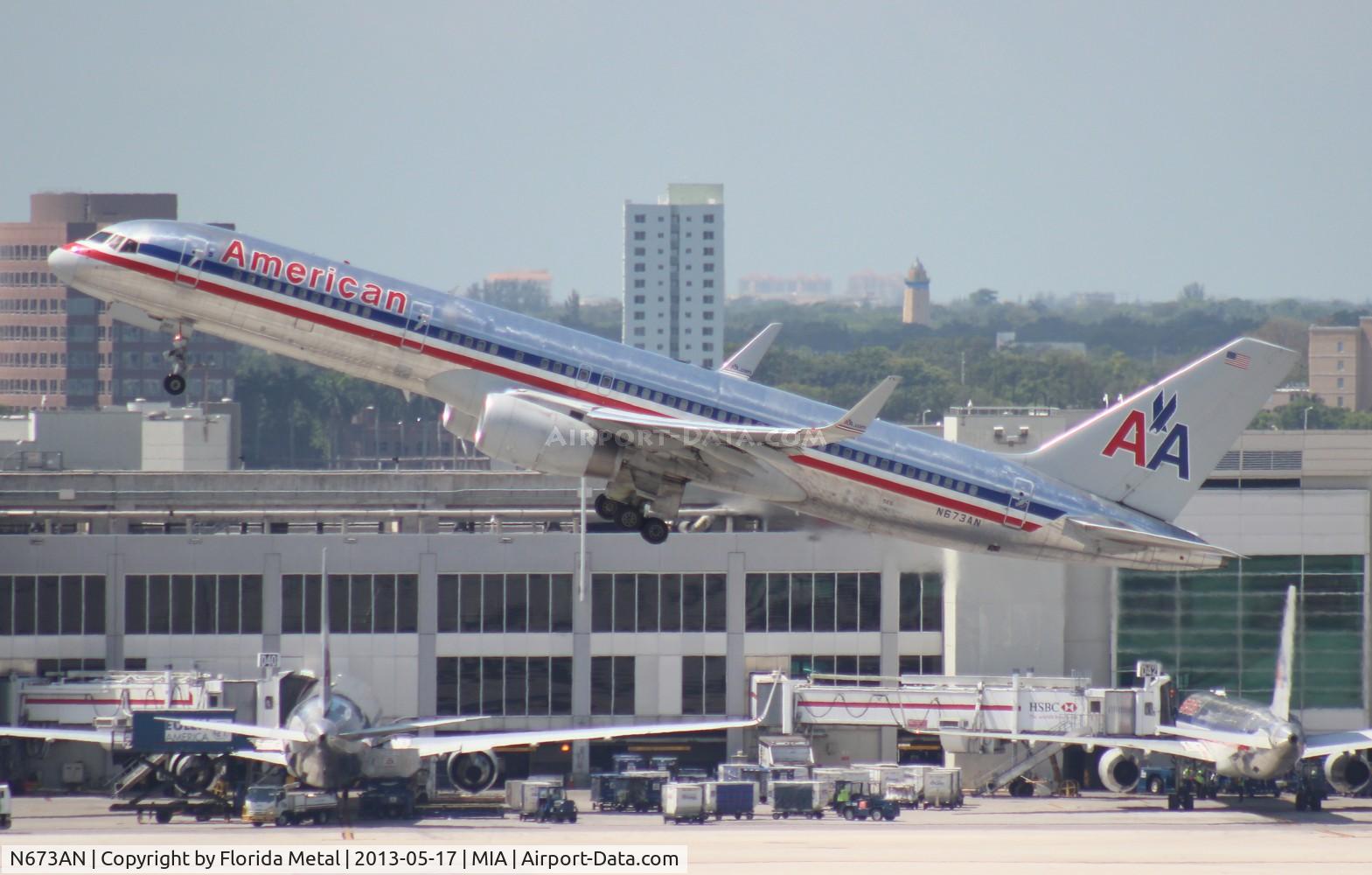 N673AN, 1998 Boeing 757-223 C/N 29423, American 757-200