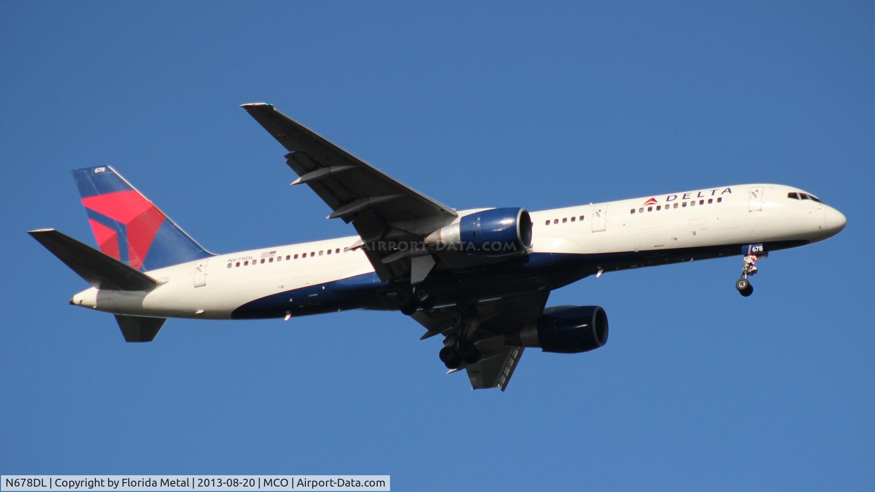 N678DL, 1998 Boeing 757-232 C/N 25983, Delta 757-200