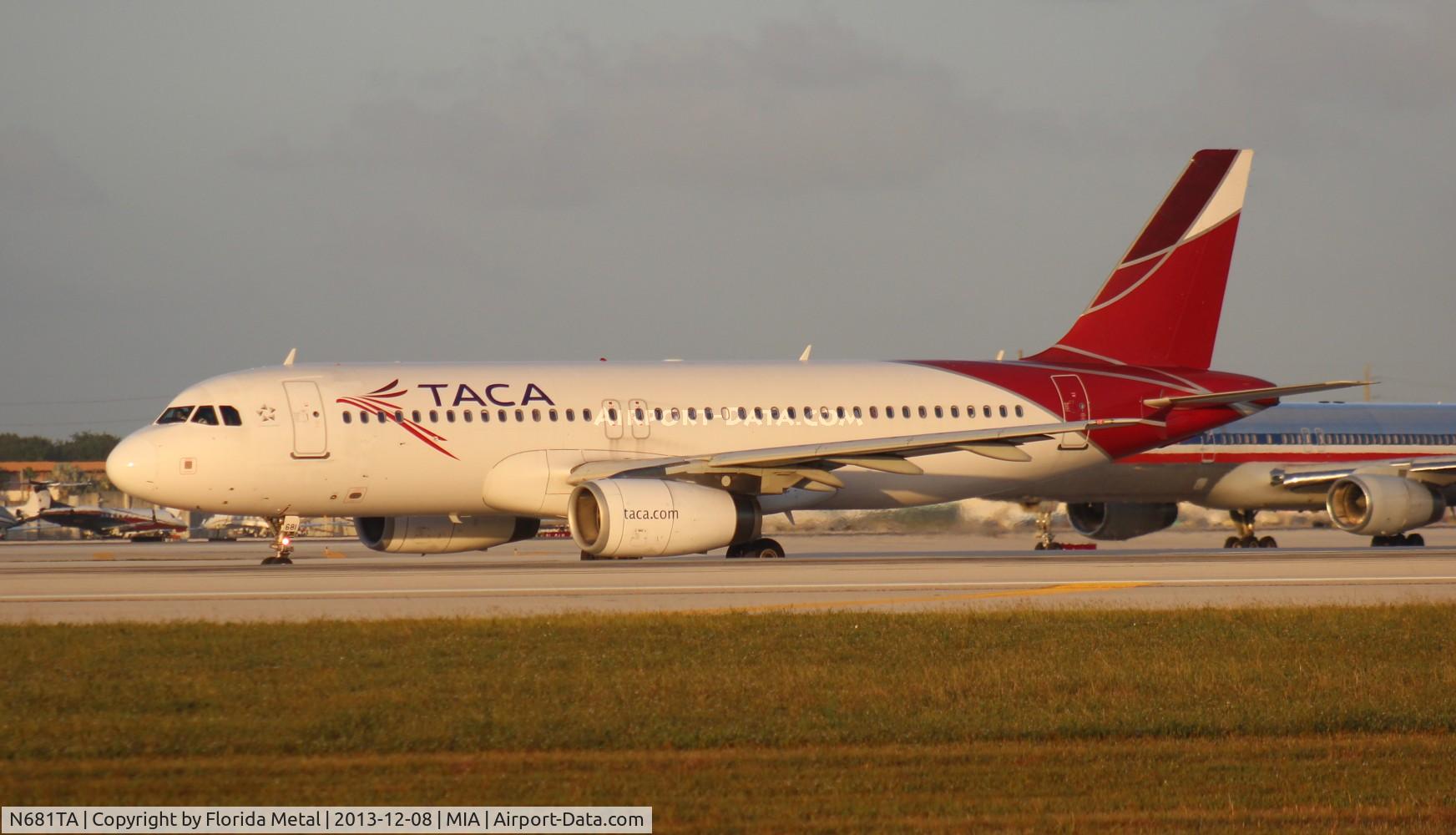 N681TA, 2008 Airbus A320-233 C/N 3577, Taca A320