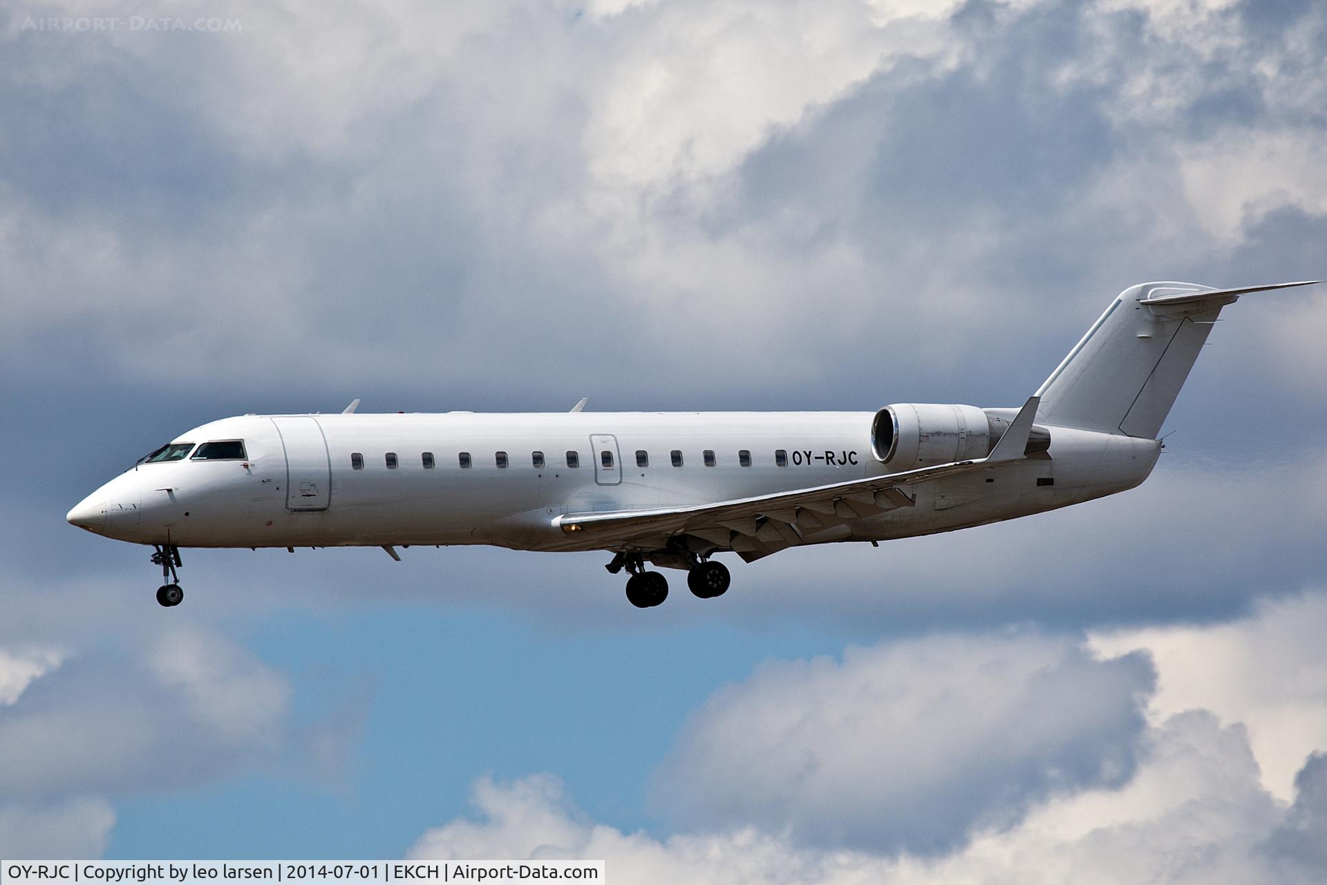 OY-RJC, 1993 Canadair CRJ-100LR (CL-600-2B19) C/N 7015, Copenhagen Kastrup 1.7.14