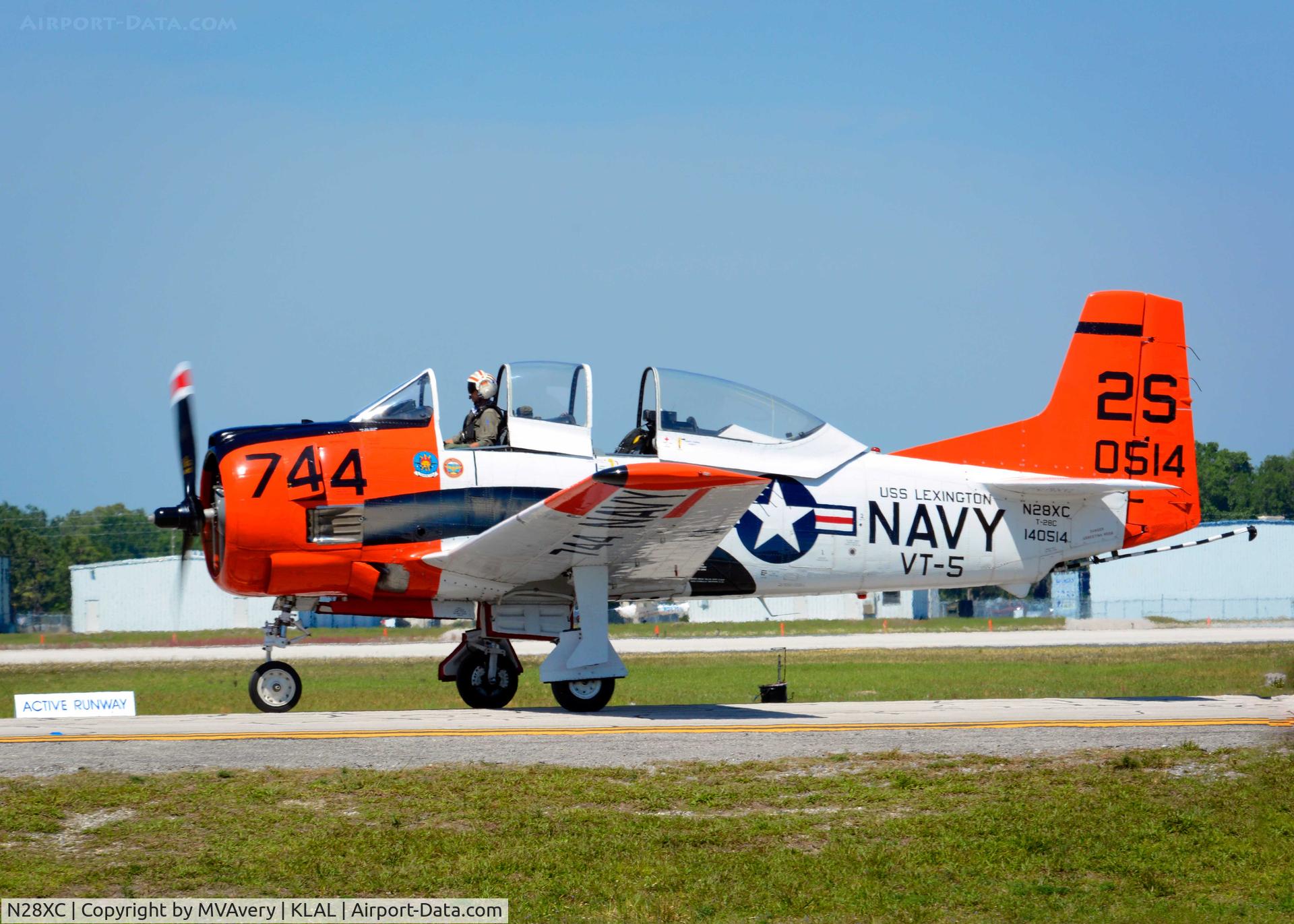 N28XC, 1954 North American T-28C Trojan C/N 226-91 (140514), 2014 Sun n Fun