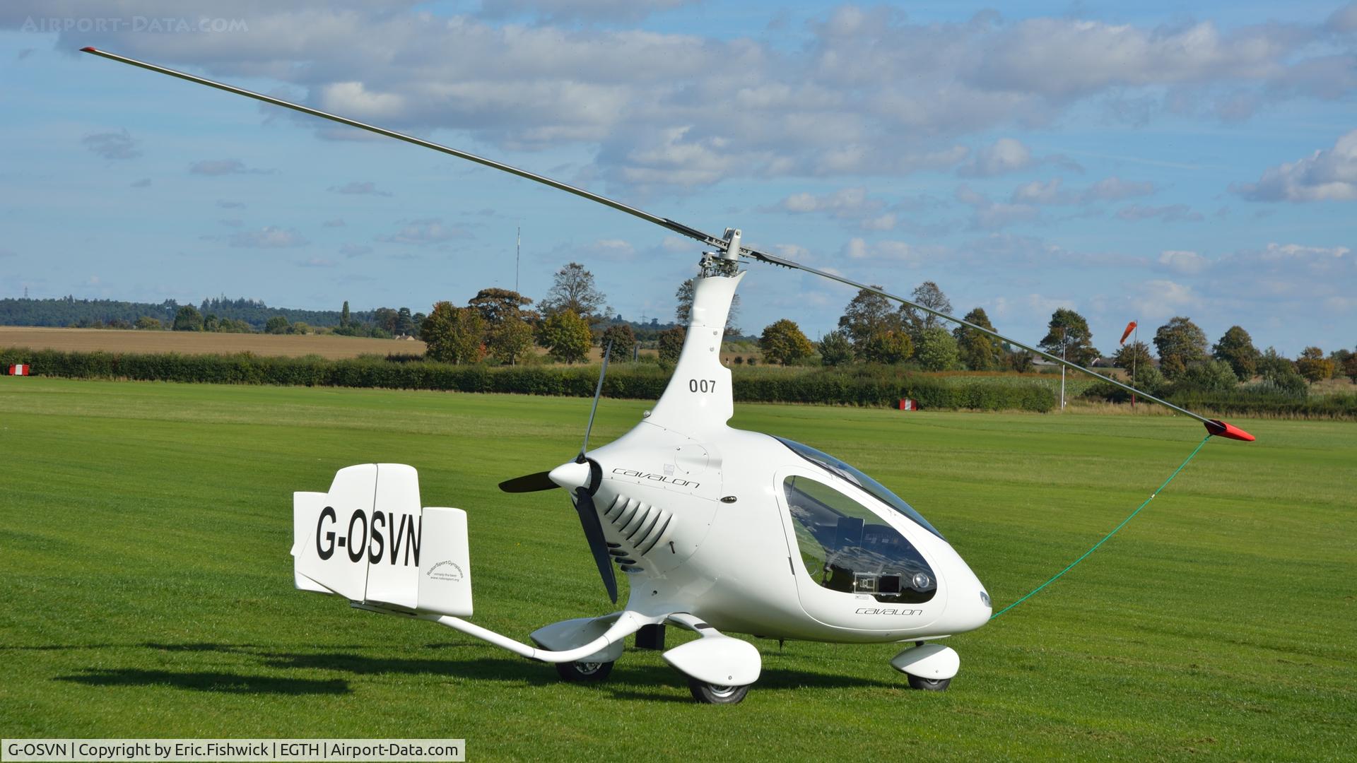 G-OSVN, 2013 Rotorsport UK Cavalon C/N RSUK/CVLN/007, 2. G-OSVN