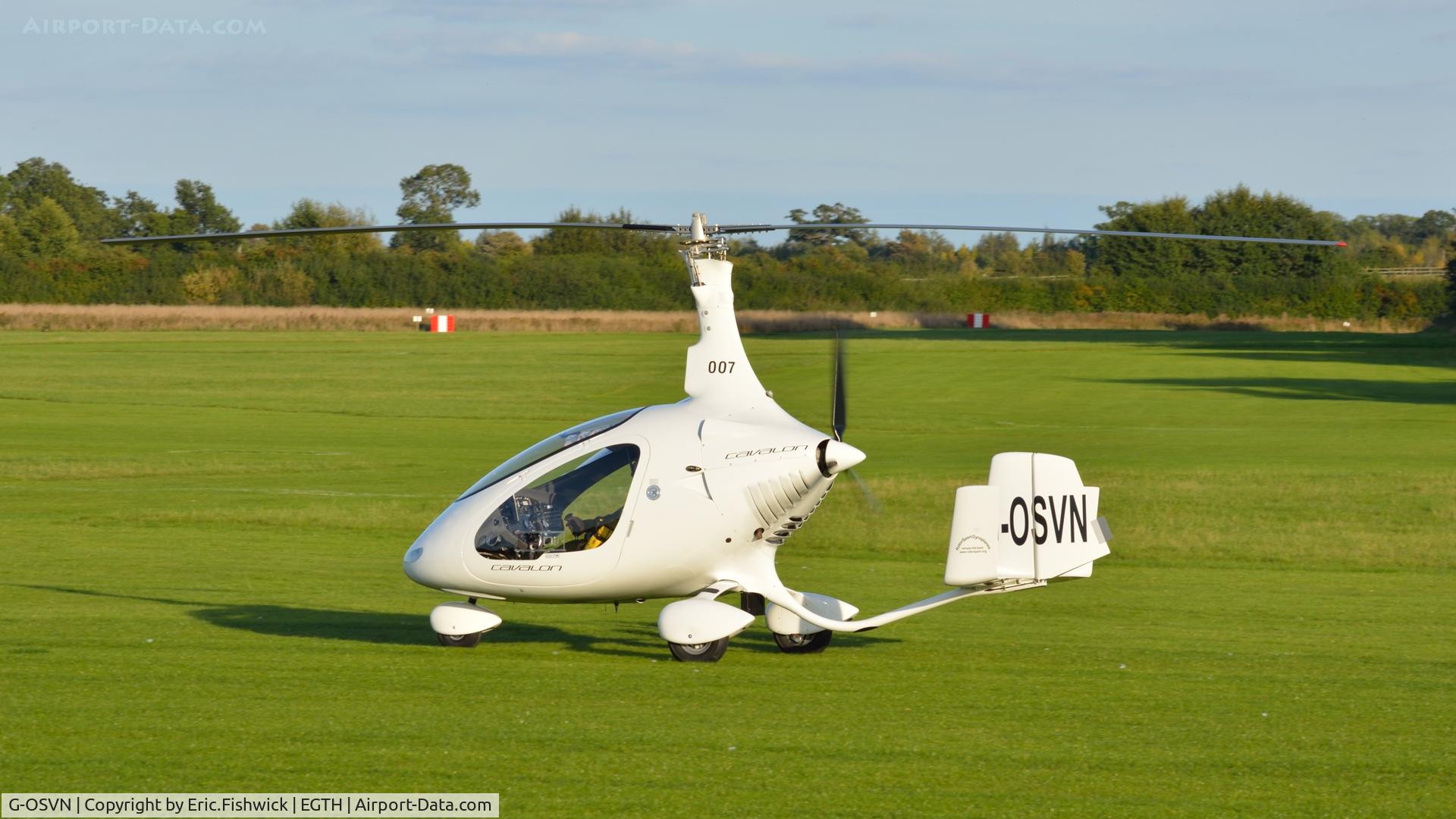 G-OSVN, 2013 Rotorsport UK Cavalon C/N RSUK/CVLN/007, 1. G-OSVN