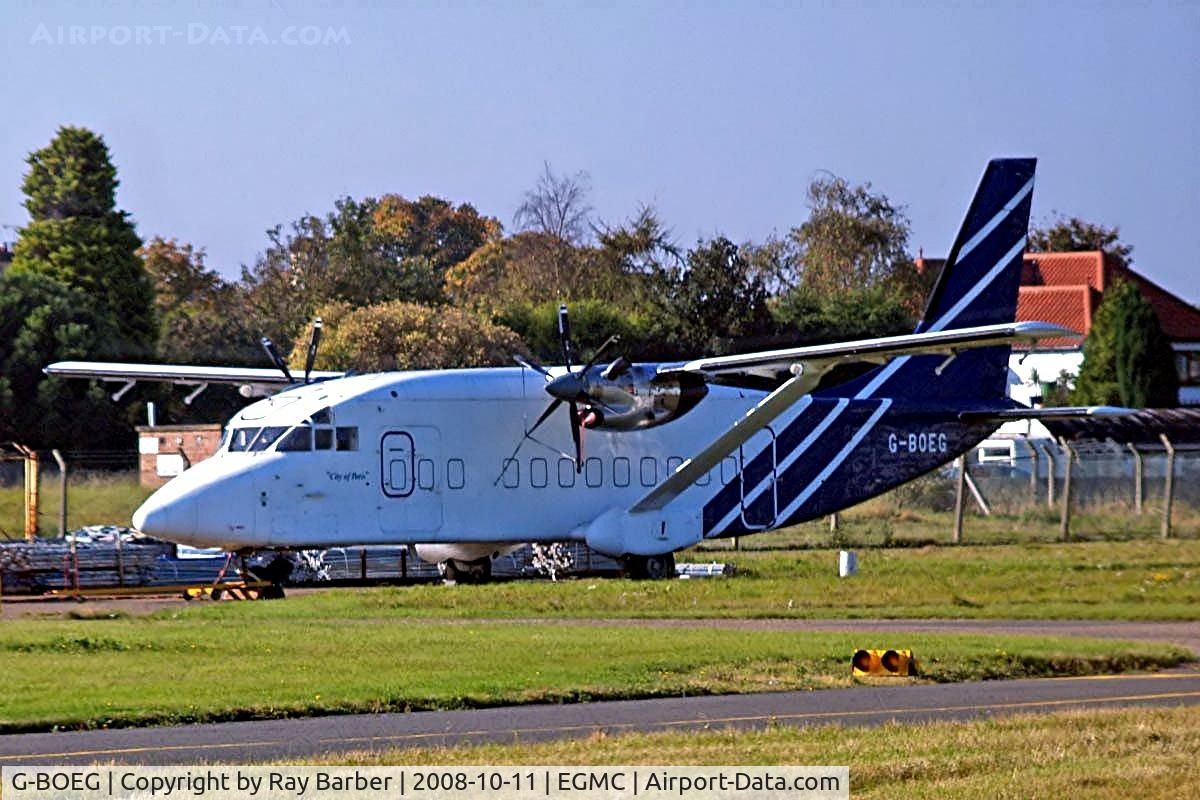 G-BOEG, 1988 Short 360 C/N SH.3733, Shorts 360-300 [SH3733] (BAC Express) Southend~G 11/10/2008