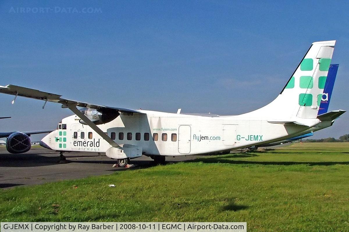 G-JEMX, 1987 Short 360-100 C/N SH.3715, Shorts 360-200 [SH3715] (Emerald Airways) Southend~G 11/10/2008