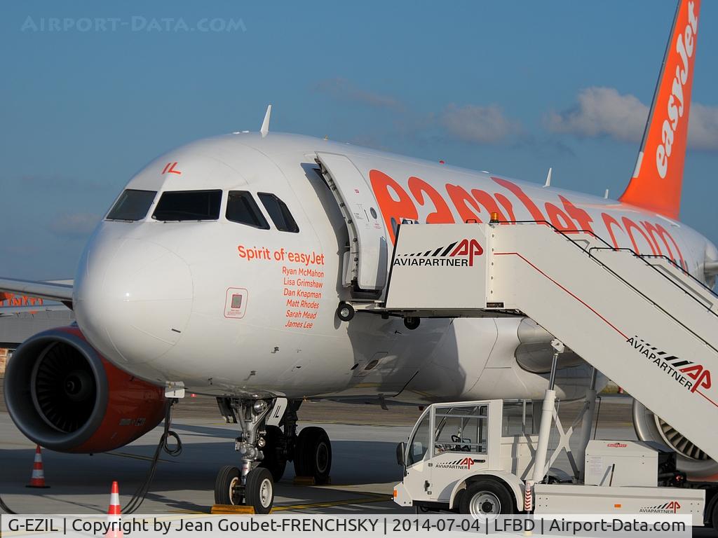 G-EZIL, 2005 Airbus A319-111 C/N 2492, Spirit of Easyjet