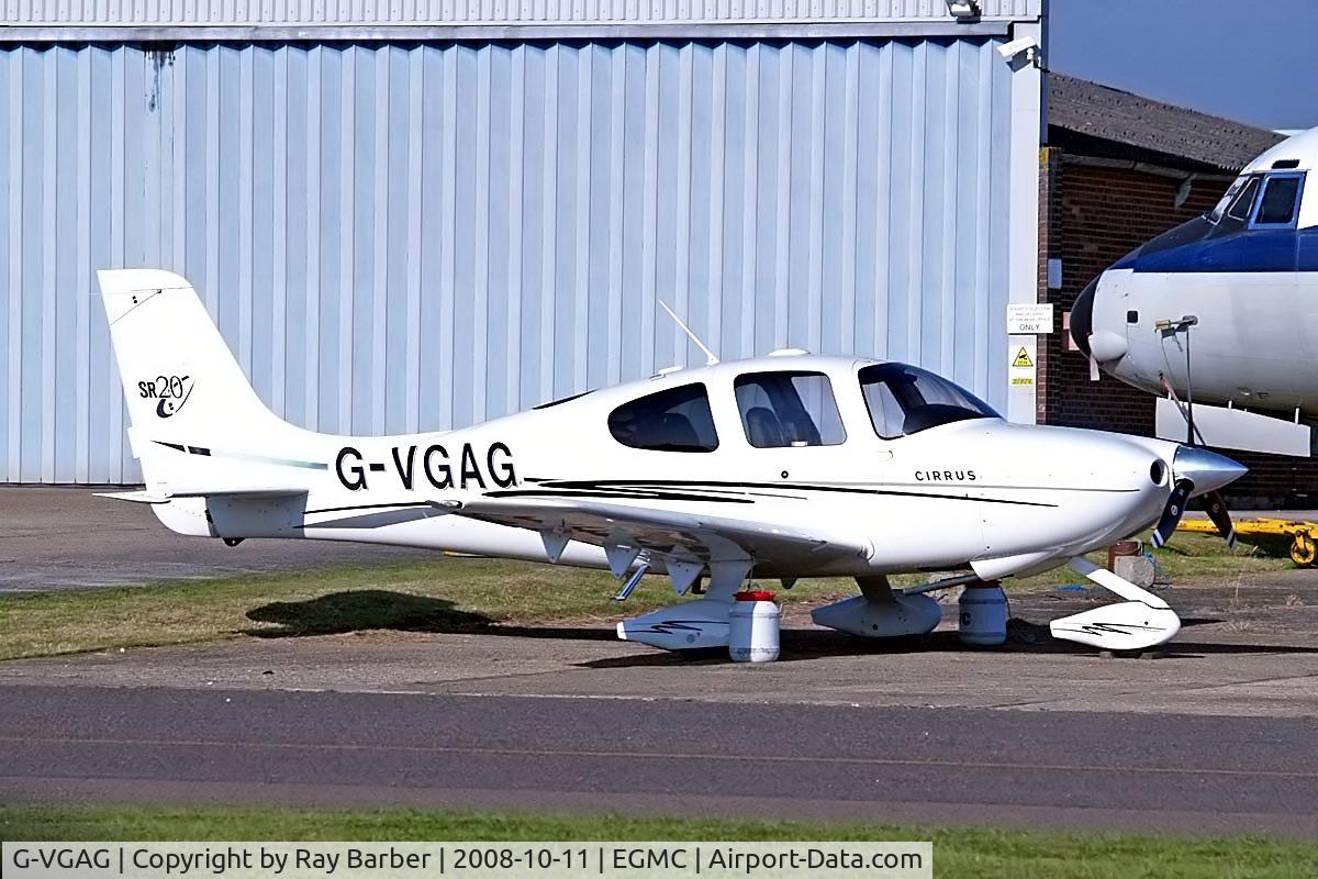 G-VGAG, 2005 Cirrus SR20 GTS C/N 1572, Cirrus Design SR-20GTS [1572] Southend~G 11/10/2008