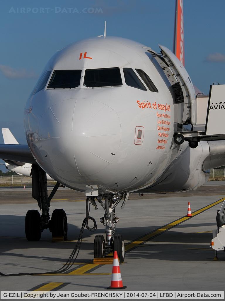 G-EZIL, 2005 Airbus A319-111 C/N 2492, Spirit of Easyjet