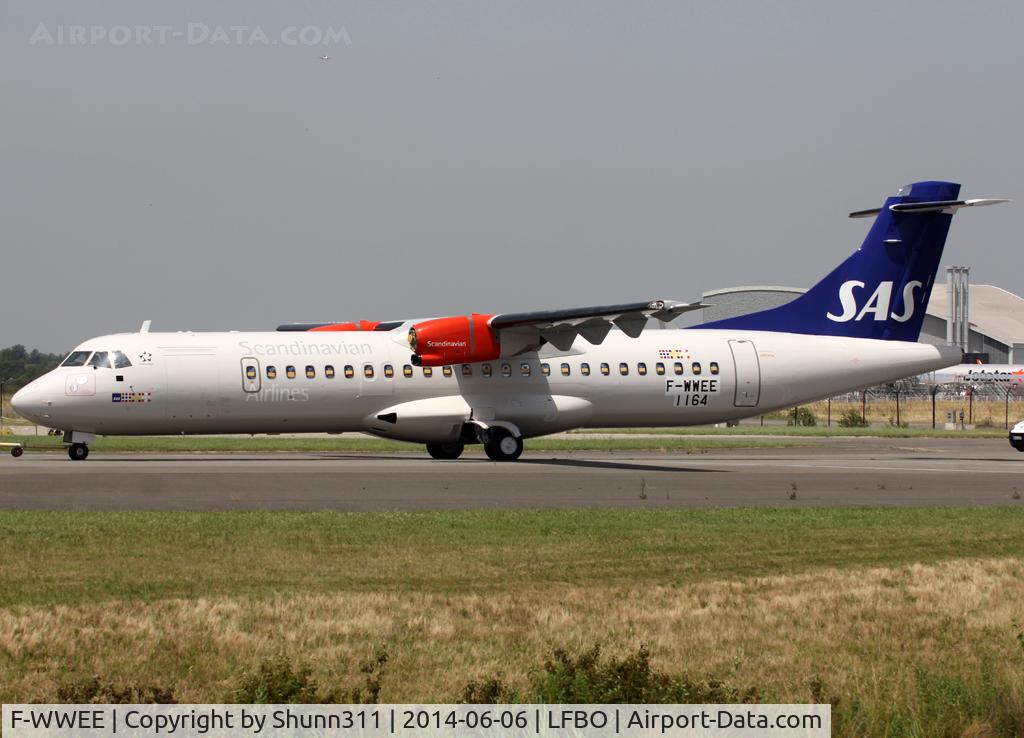 F-WWEE, 2014 ATR 72-600 C/N 1164, C/n 1164 - To be OY-JZE