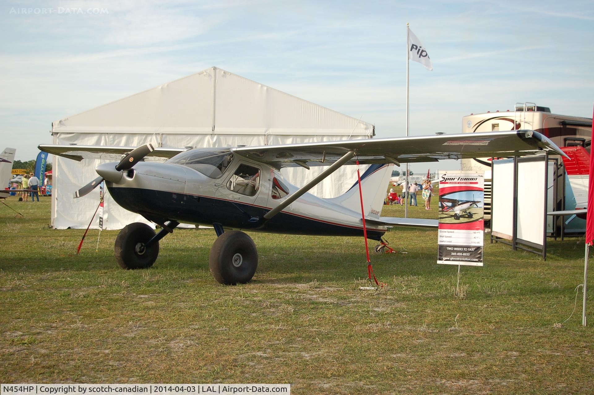 N454HP, Glasair GS-2 Sportsman C/N 7336, Glasair GS-2 Sportsman, N454SP, at 2014 Sun n Fun, Lakeland Linder Regional Airport, Lakeland, FL