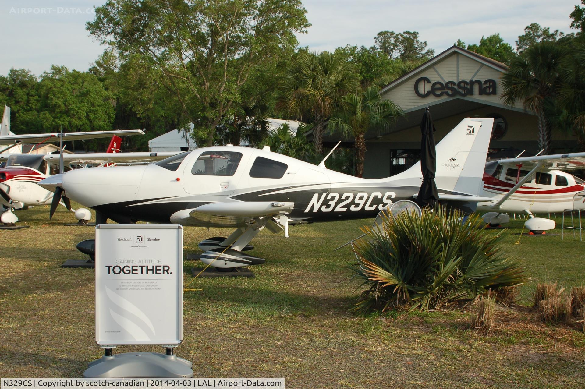 N329CS, 2004 Cessna 550 Citation Bravo C/N 550-1077, 2004 Cessna 550, N329CS, at 2014 Sun n Fun, Lakeland Linder Regional Airport, Lakeland, FL
