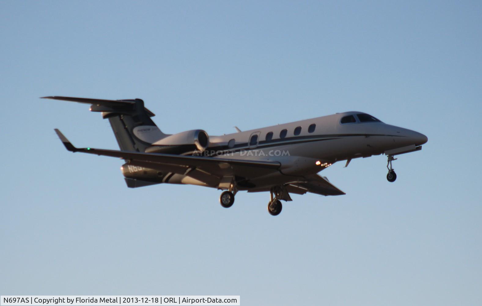 N697AS, 2011 Embraer EMB-505 Phenom 300 C/N 50500056, Phenon 300
