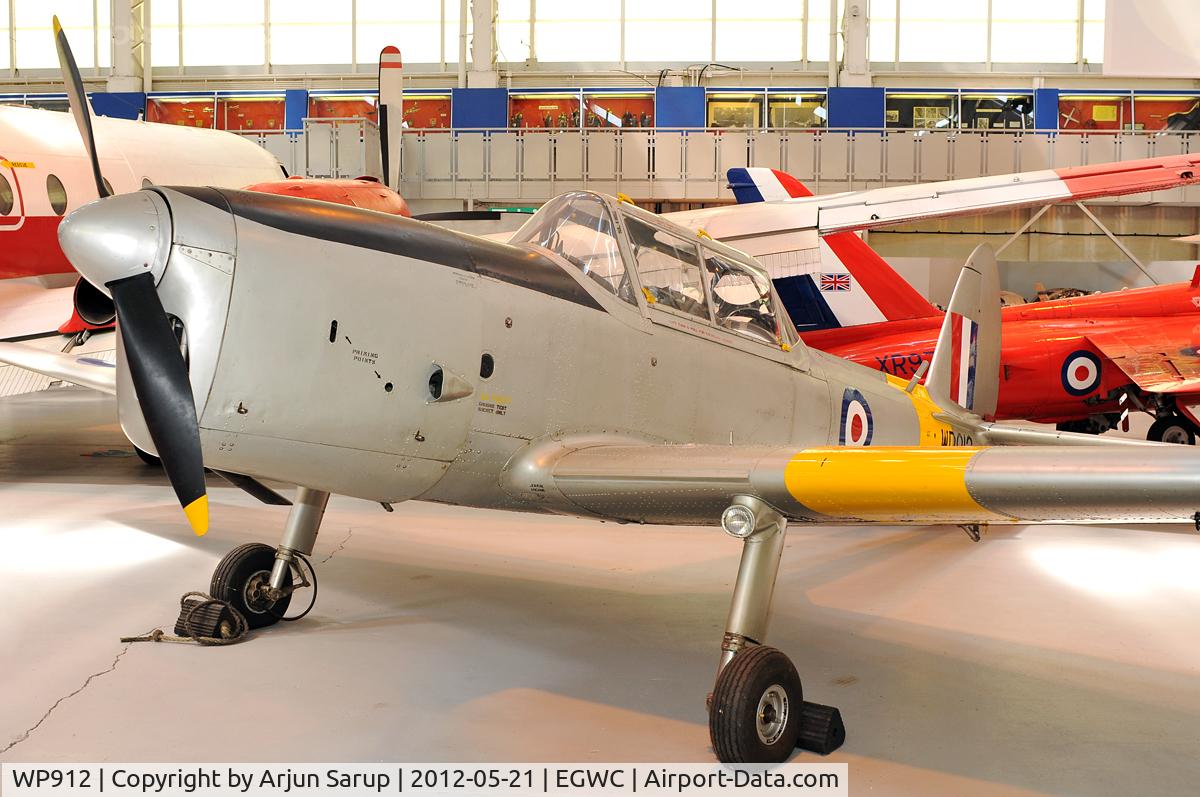 WP912, De Havilland DHC-1 Chipmunk T.10 C/N C1/0786, This Chipmunk moved around to several communication squadrons and flying schools during its service from 1952 to 1976.