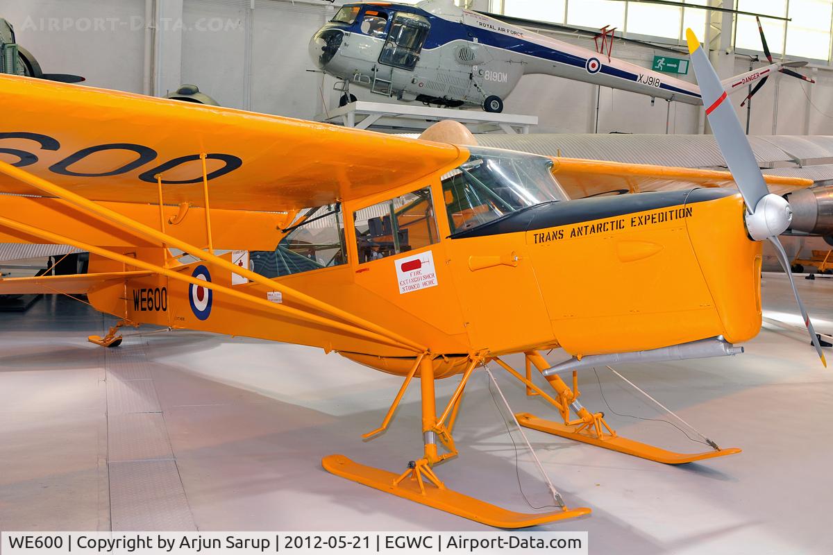 WE600, Auster C-4 Auster T7 Antarctic C/N Not found WE600, On display at RAF Museum Cosford.