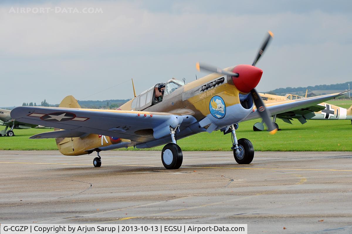 G-CGZP, 1942 Curtiss P-40F Warhawk C/N 19503, 