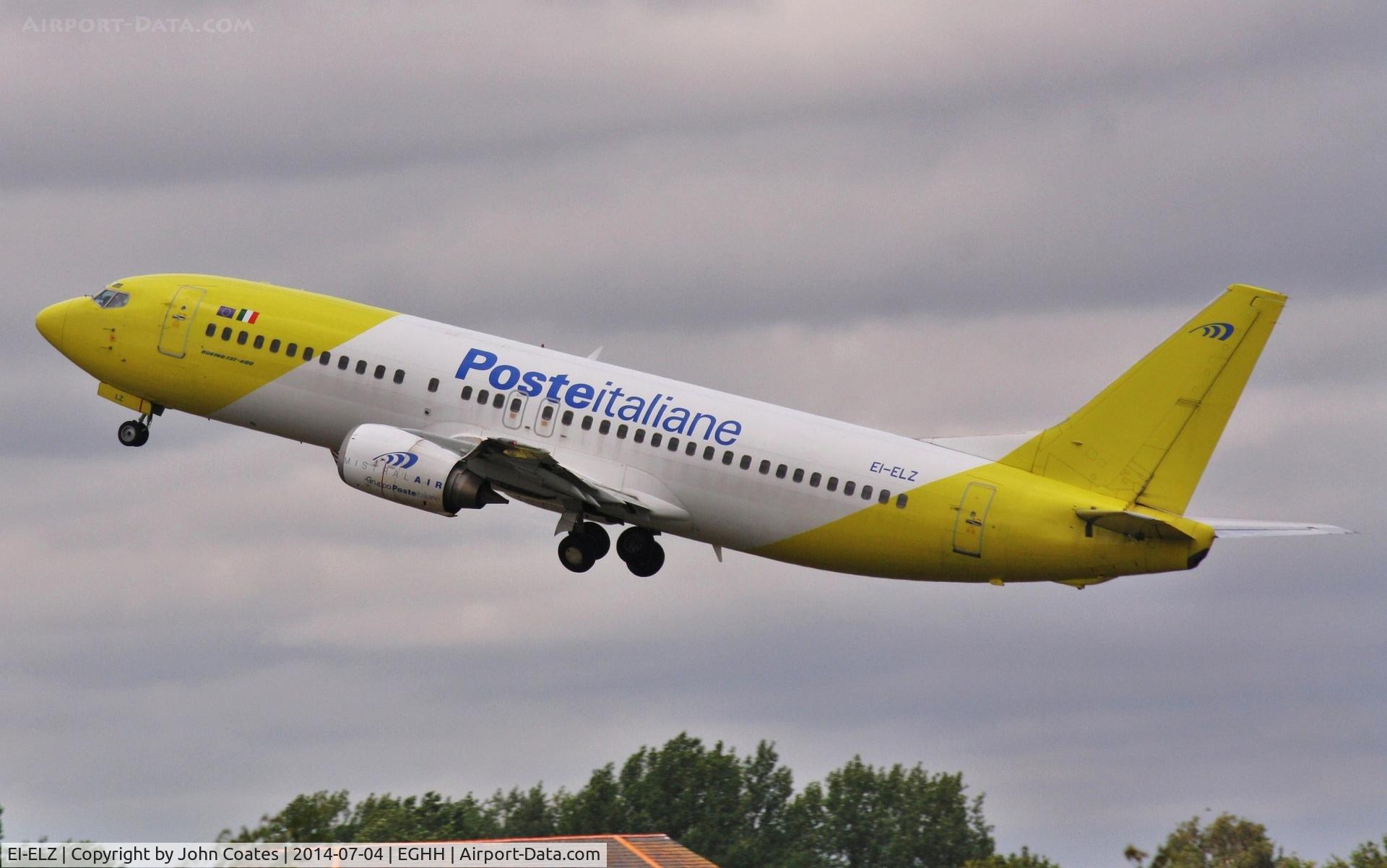 EI-ELZ, 1994 Boeing 737-4Q8 C/N 26308, Returning to Rome after bringing cruise passengers home