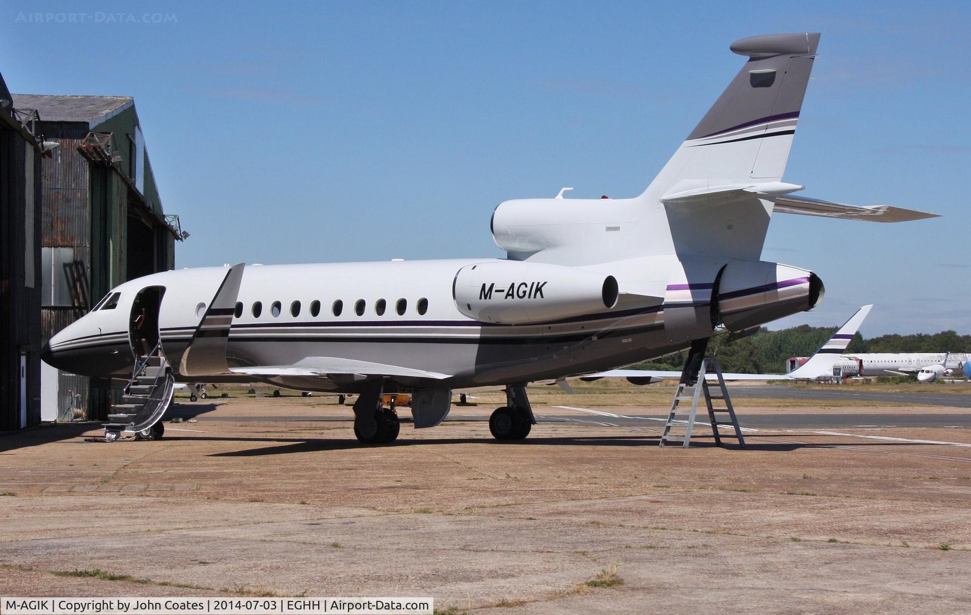 M-AGIK, 2014 Dassault Falcon 900EX C/N 274, At Jetworks