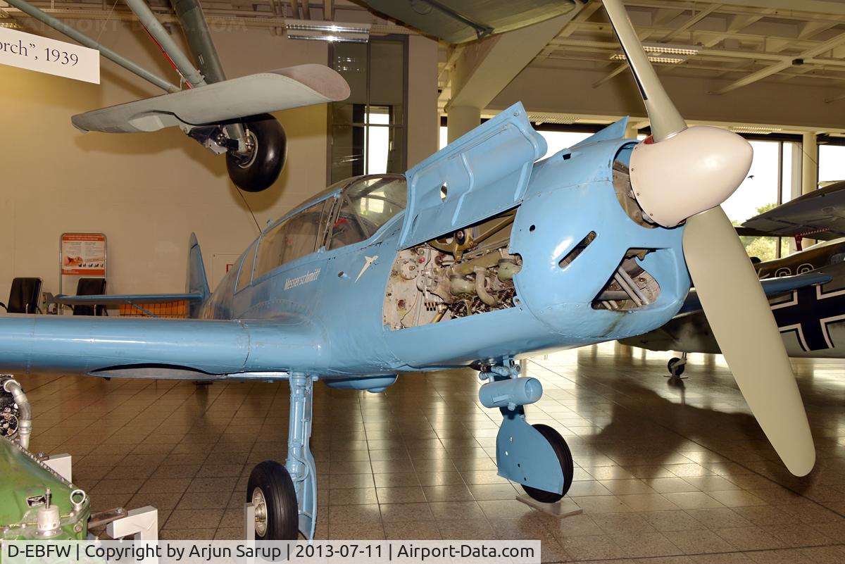 D-EBFW, 1937 Messerschmitt Bf-108 Taifun C/N 1561, On display at Deutsches Museum München.