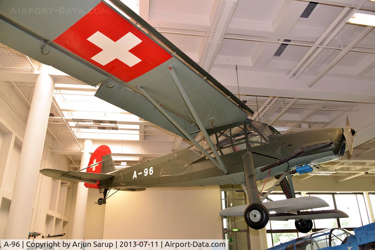 A-96, Fieseler Fi-156C-3 Storch C/N 4299, On display at Deutsches Museum München.
