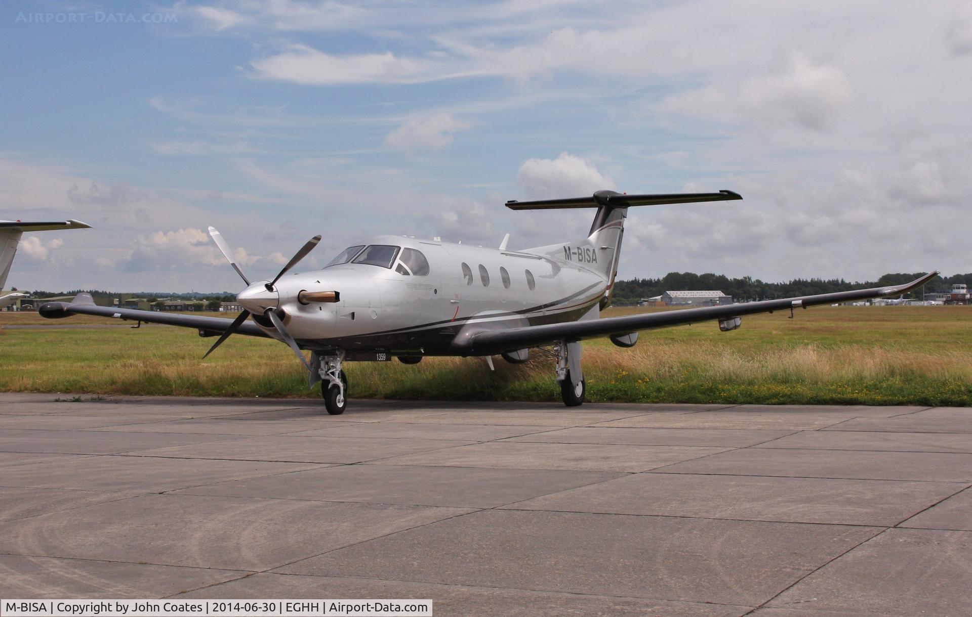 M-BISA, 2012 Pilatus PC-12/47E C/N 1359, At Pilatus