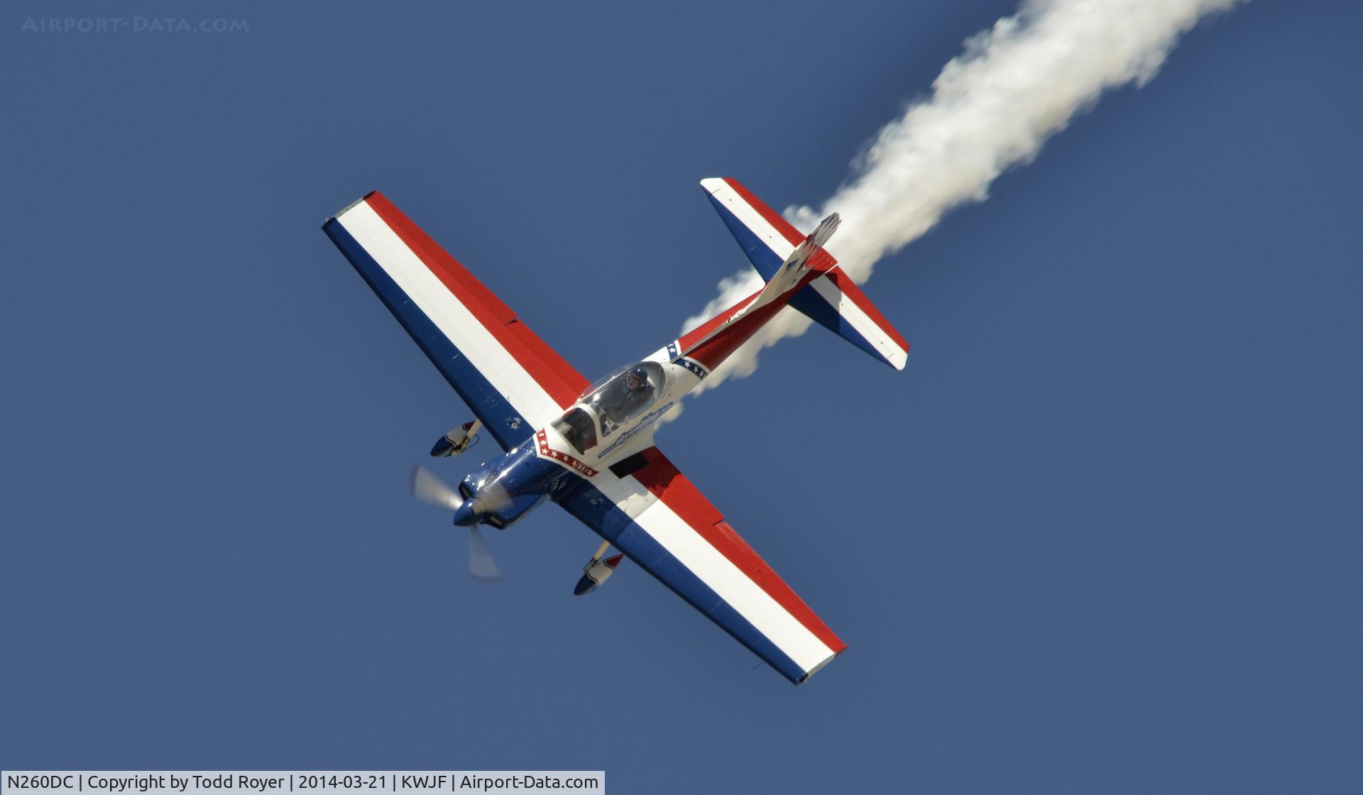 N260DC, 1956 De Havilland Canada DHC-1B-2-S5 Chipmunk Mk2 C/N 180-218, Performing at the Los Angeles County Airshow