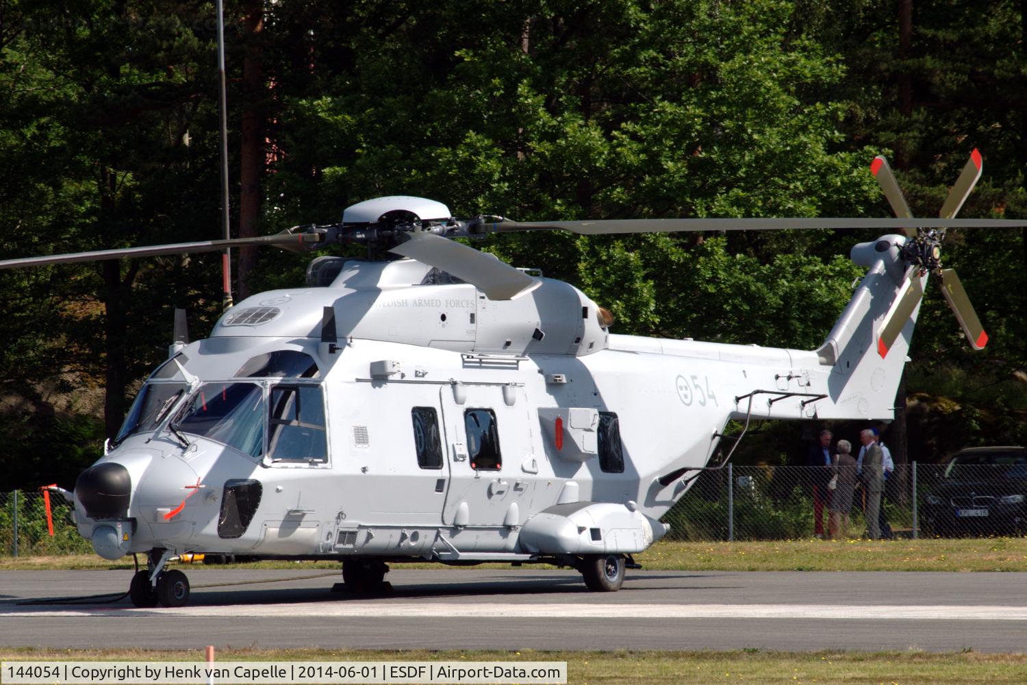 144054, NHI Hkp14D (NH-90 TTT/IM) C/N 1169 / BSWA14, Hkp14D (NH-90) helicopter of the Swedish Defense Helicopter Wing at Ronneby Air Base
