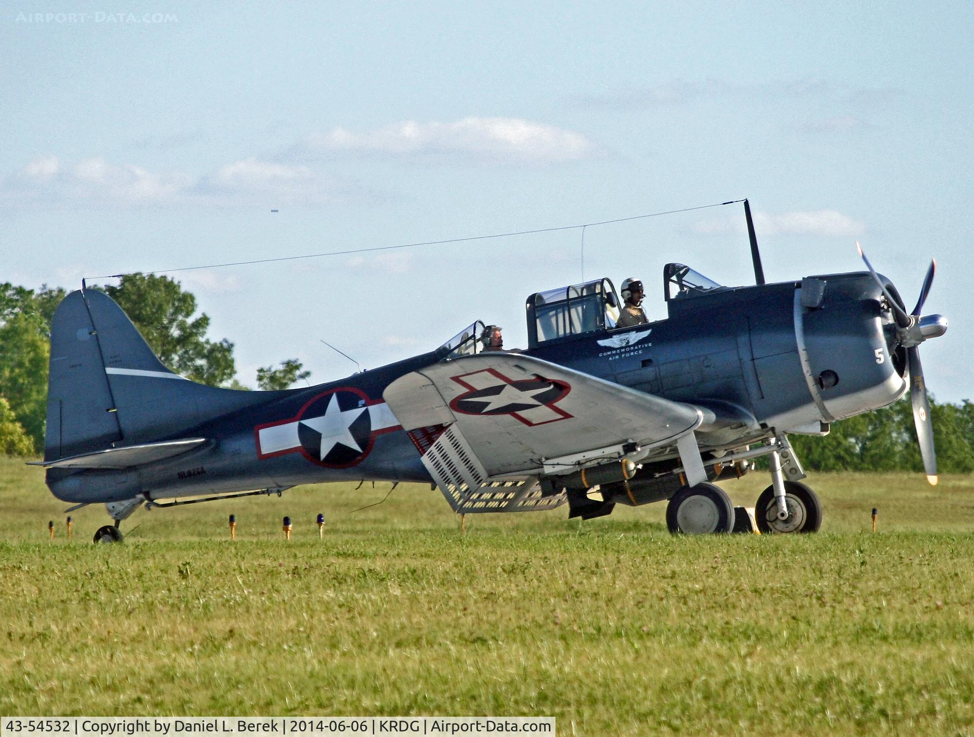43-54532, Douglas SBD-5 Dauntless C/N 54532, The Dixie Wing of the Commemorative Air Force is justly proud of this beautiful aircraft.