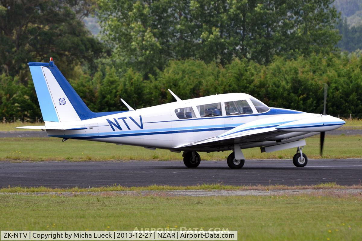 ZK-NTV, 1966 Piper PA-30 Twin Comanche Twin Comanche C/N 30-923, At Ardmore