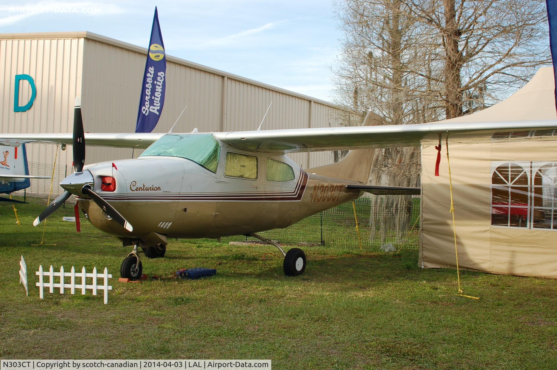 N303CT, 1978 Cessna 210M Centurion C/N 21062591, 1978 Cessna 210M, N303CT, at 2014 Sun n Fun, Lakeland Linder Regional Airport, Lakeland, FL