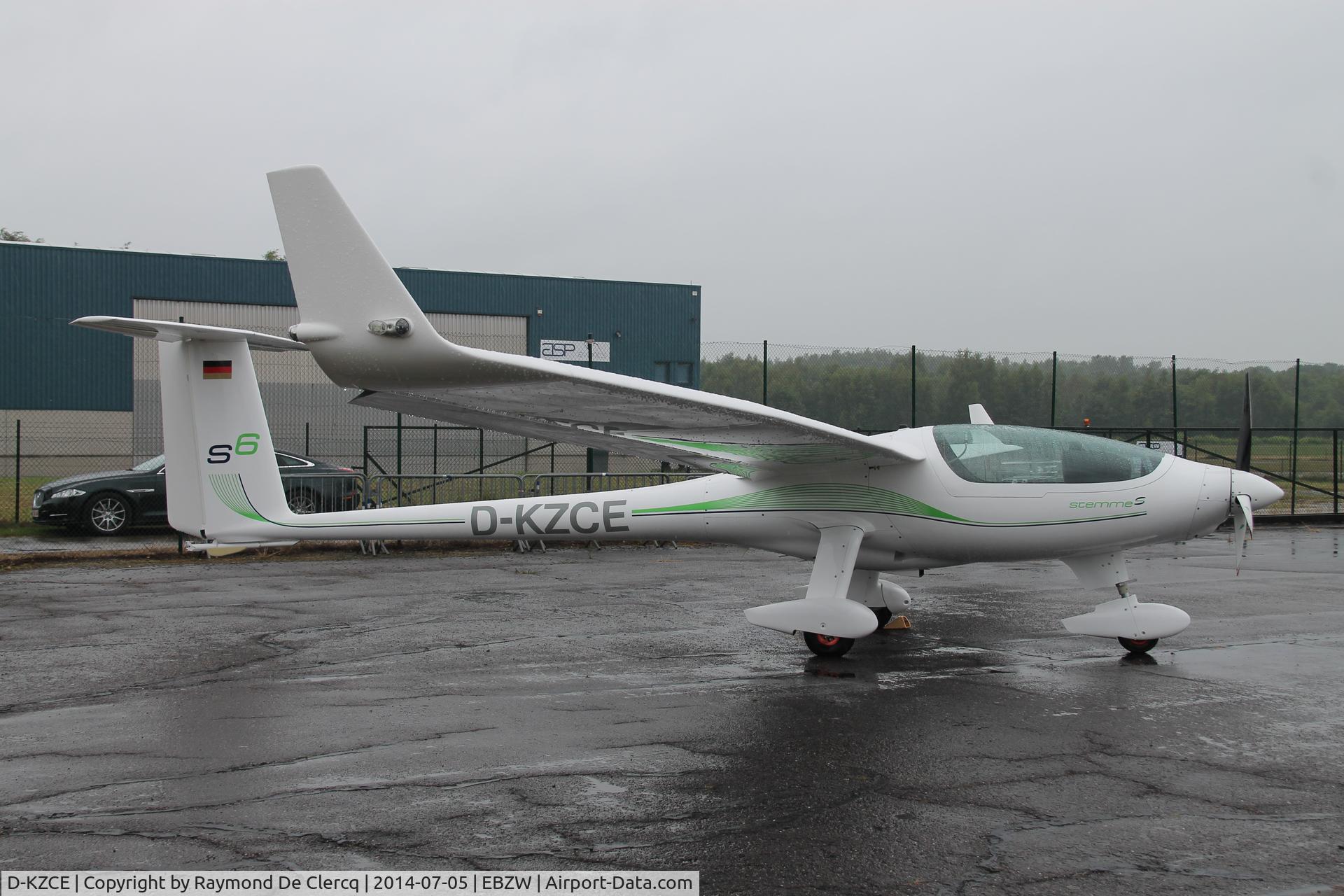 D-KZCE, Stemme S6 C/N 012, Black Mountain Fly-Inn at Genk 2014.