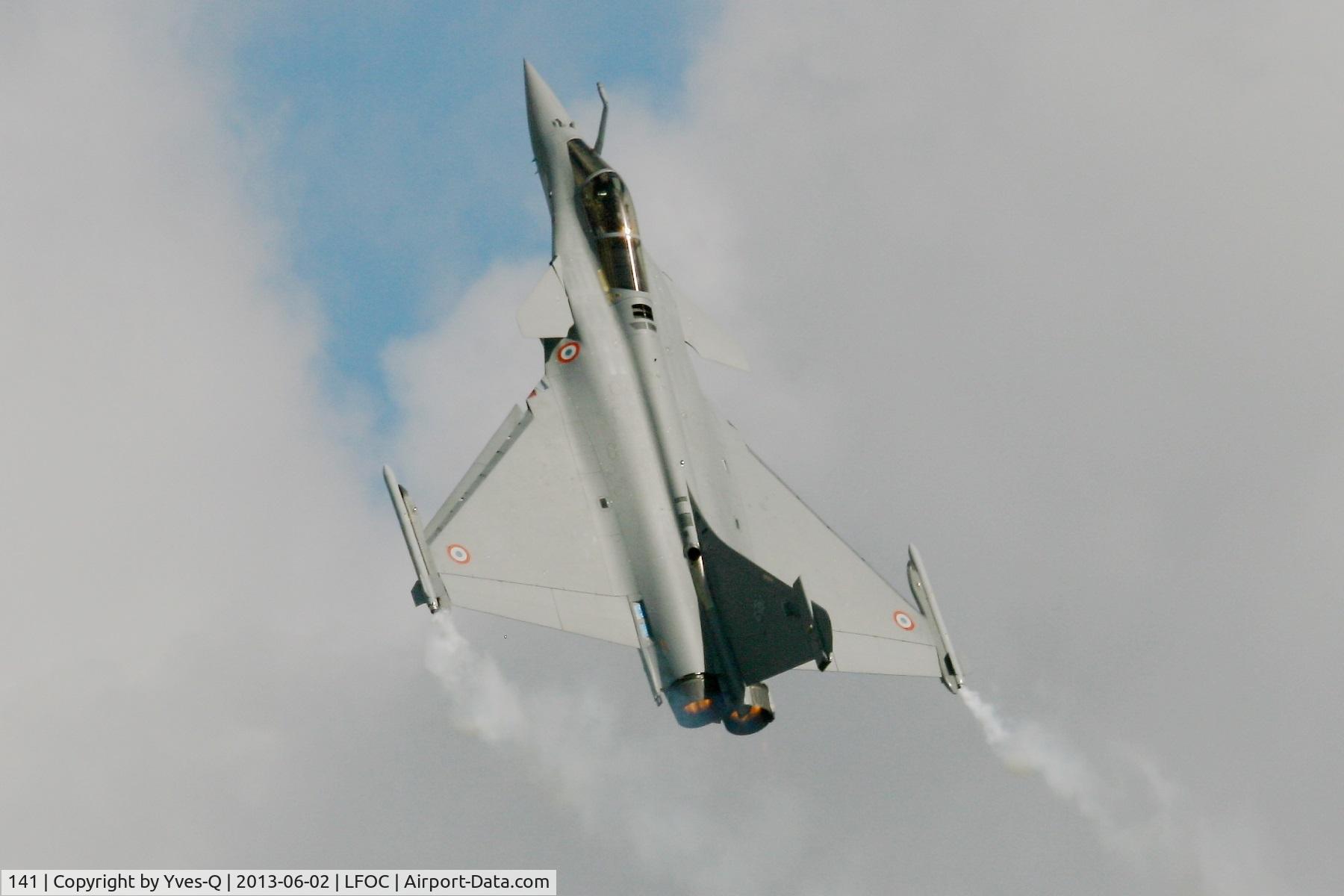 141, Dassault Rafale C C/N 141, French Air Force Dassault Rafale C (113-GT), Solo display, Châteaudun Air Base 279 (LFOC) Open day 2013