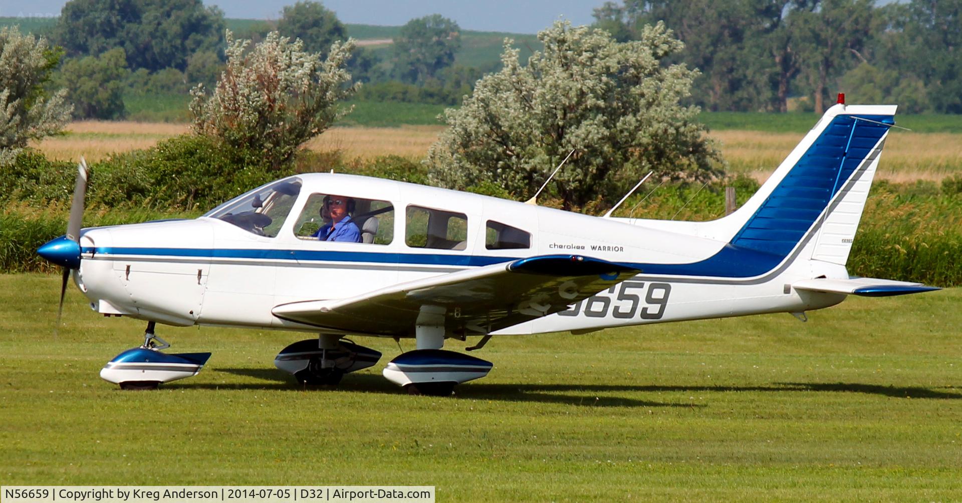 N56659, 1973 Piper PA-28-151 C/N 28-7415003, 2014 Starbuck Fly-in