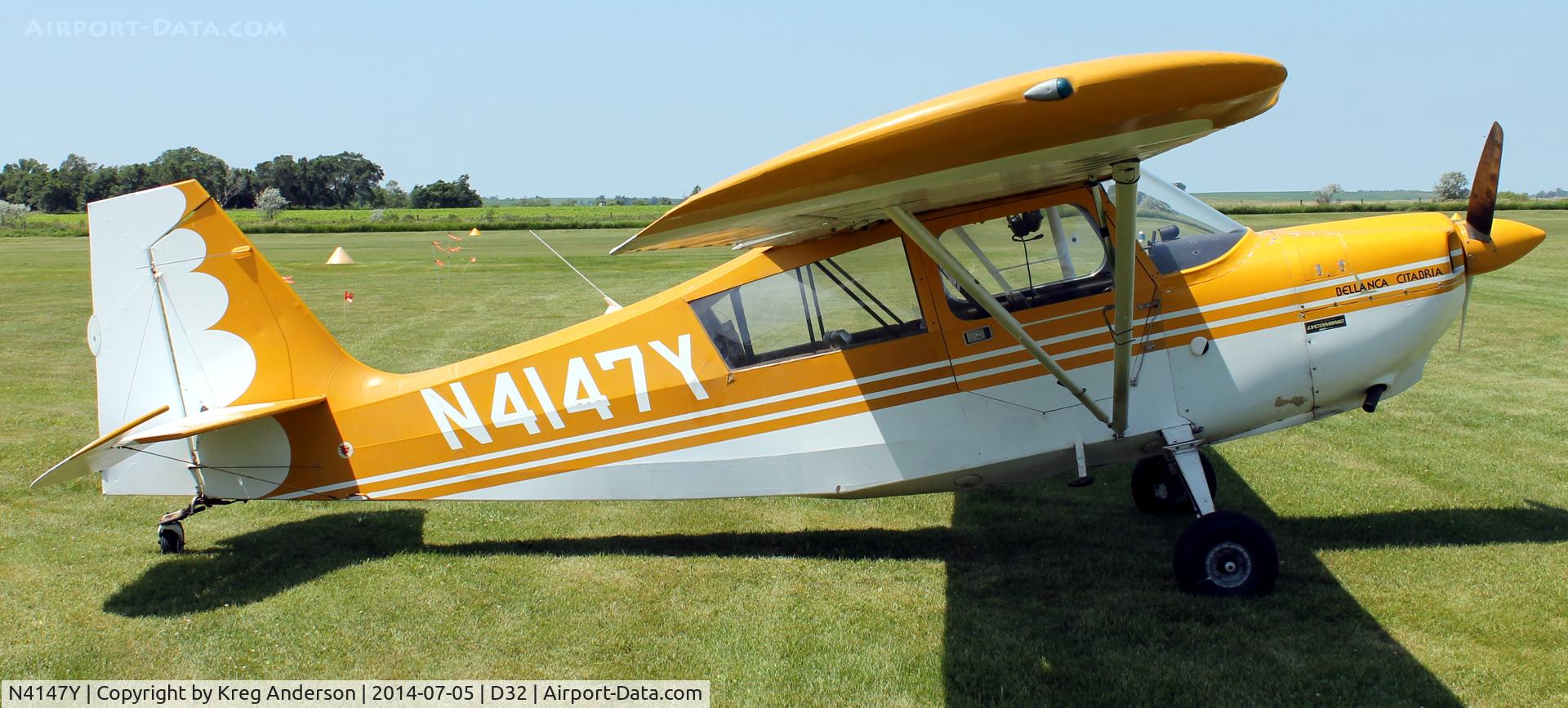 N4147Y, 1976 Bellanca 7GCBC C/N 956-76, 2014 Starbuck Fly-in