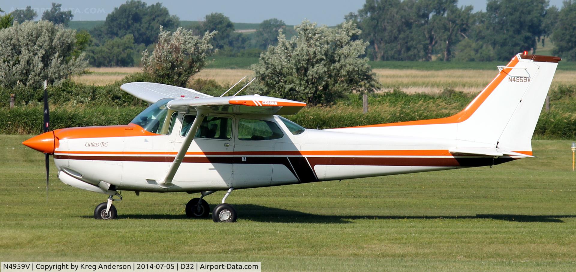 N4959V, 1980 Cessna 172RG Cutlass RG C/N 172RG0428, 2014 Starbuck Fly-in
