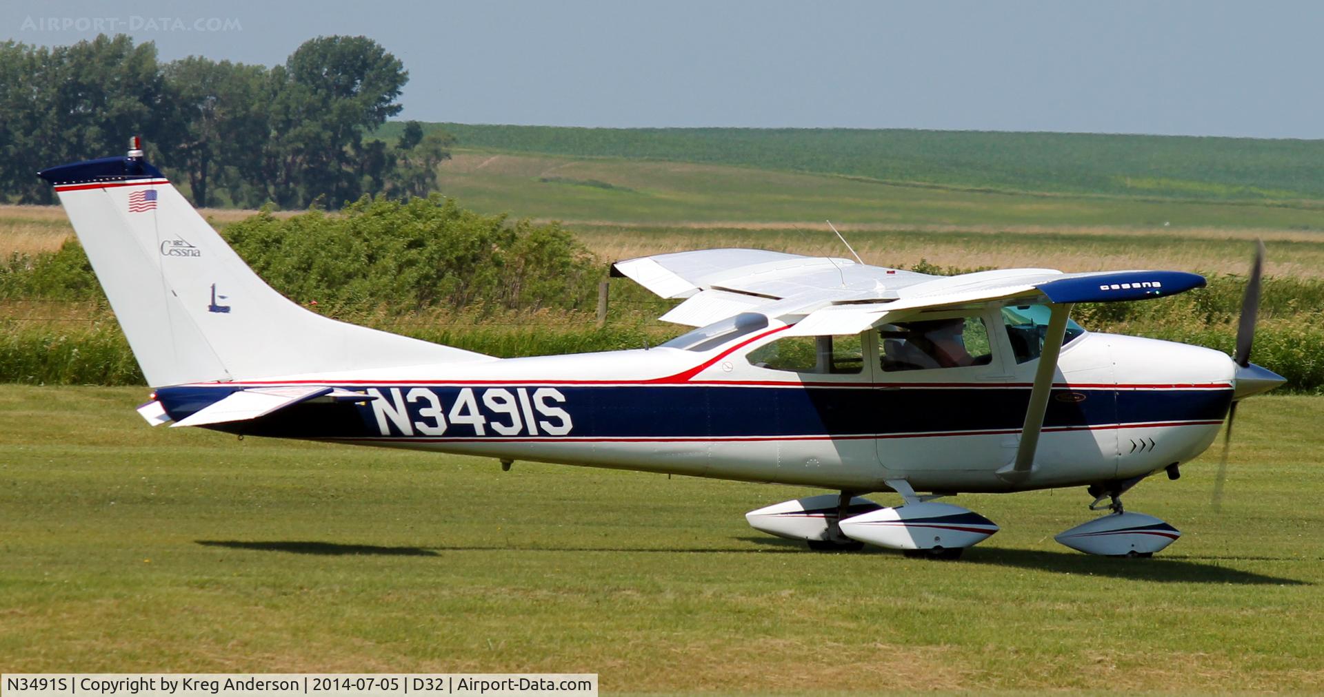 N3491S, 1964 Cessna 182H Skylane C/N 18255891, 2014 Starbuck Fly-in