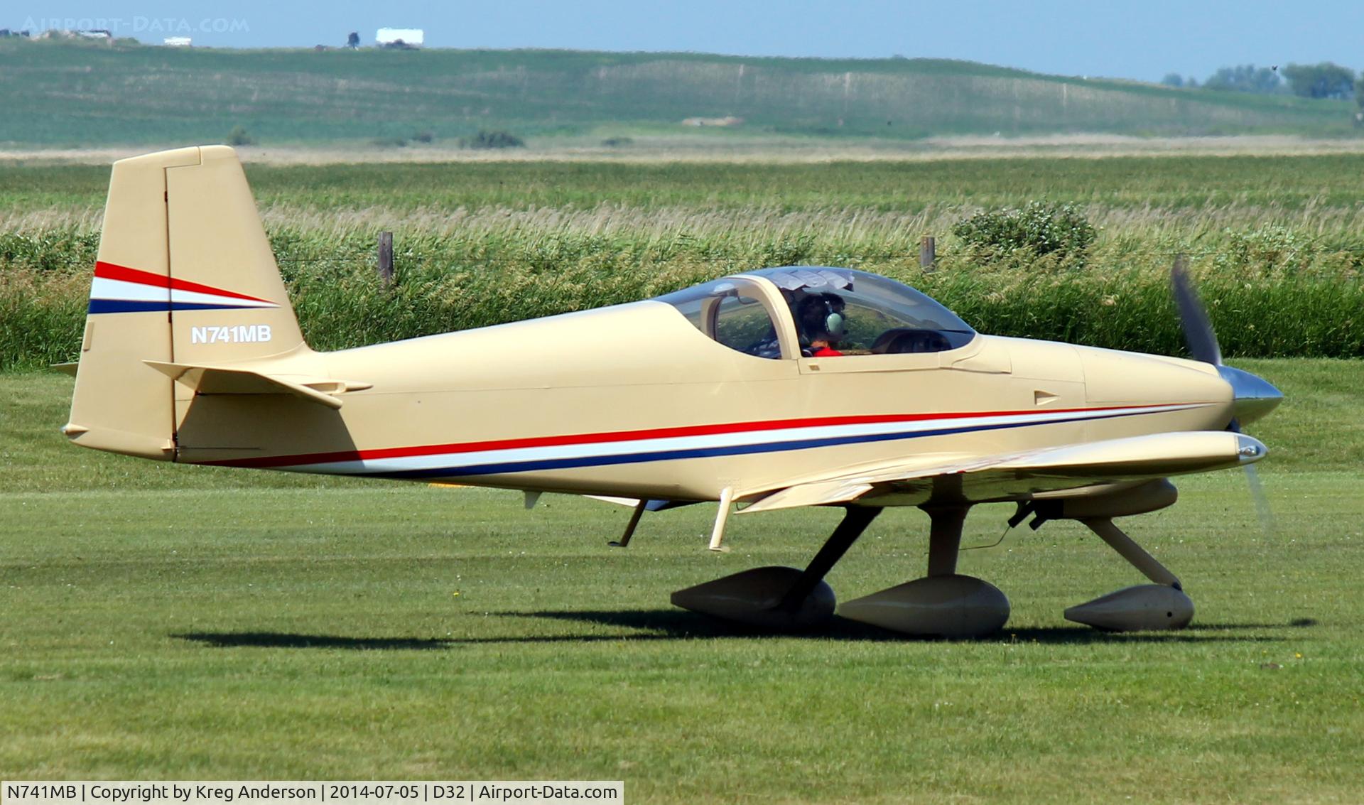 N741MB, 2006 Vans RV-7A C/N 70041, 2014 Starbuck Fly-in