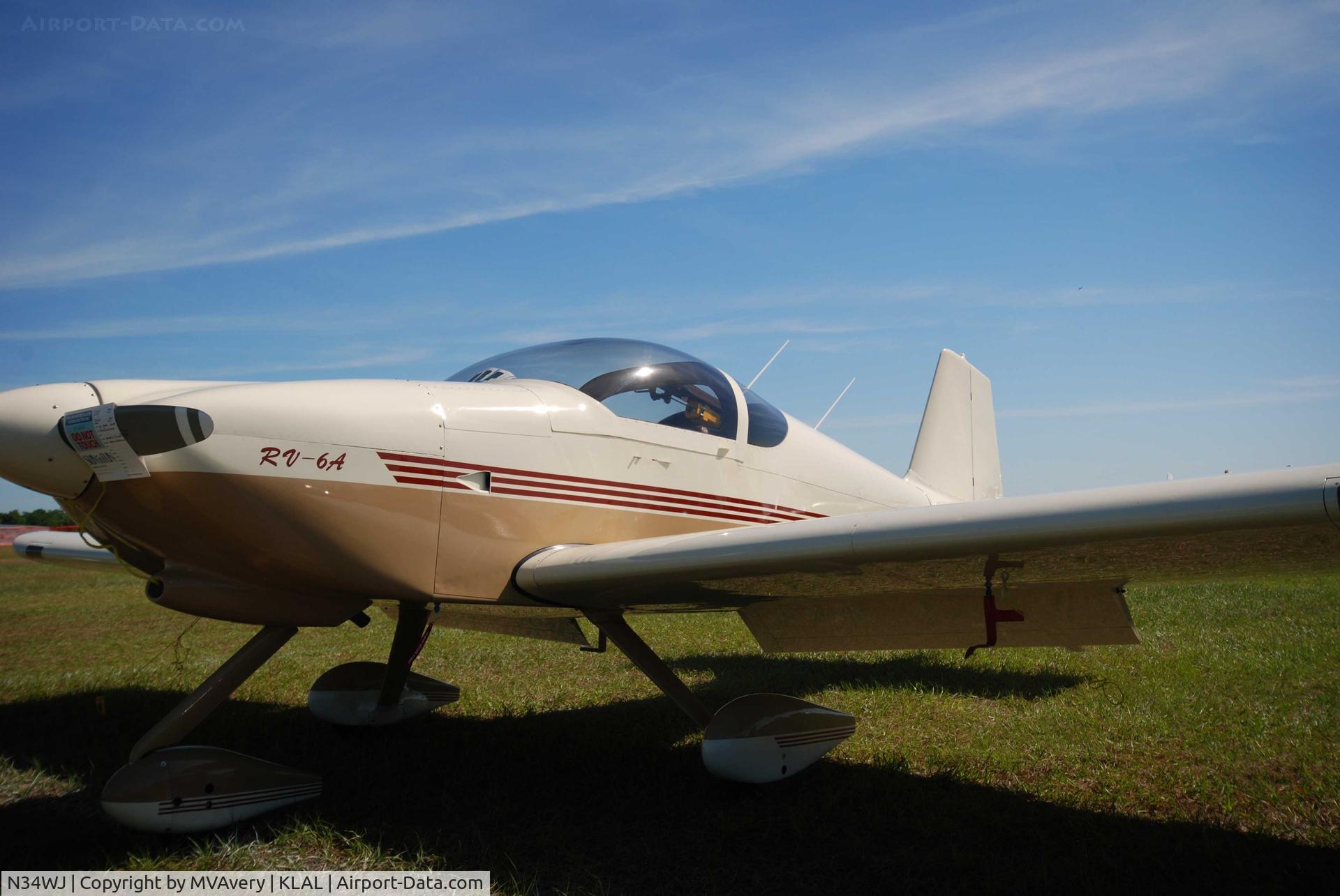 N34WJ, 1994 Vans RV-6A C/N 20493, 2014 Sun n Fun