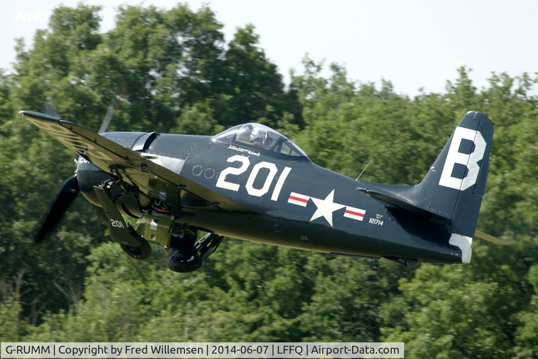 G-RUMM, 1948 Grumman F8F-2 (G58) Bearcat C/N D.1088, 