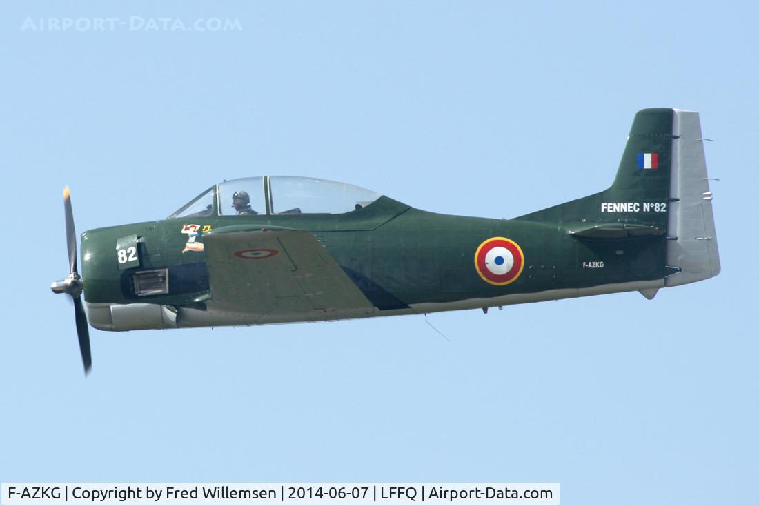F-AZKG, 1951 North American T-28A Fennec C/N 174-111, 