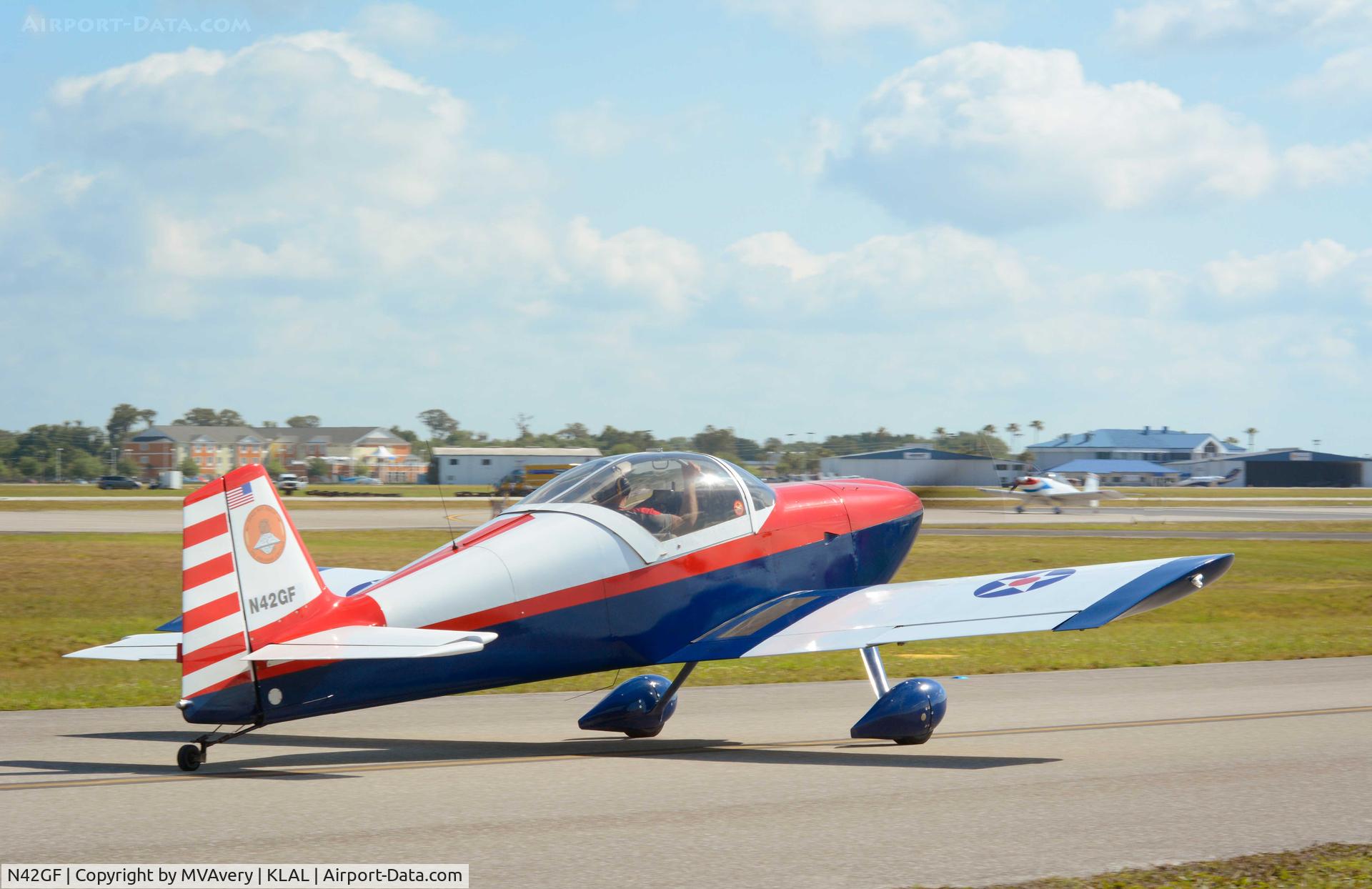 N42GF, 2001 Vans RV-6 C/N 23925, 2014 Sun n Fun