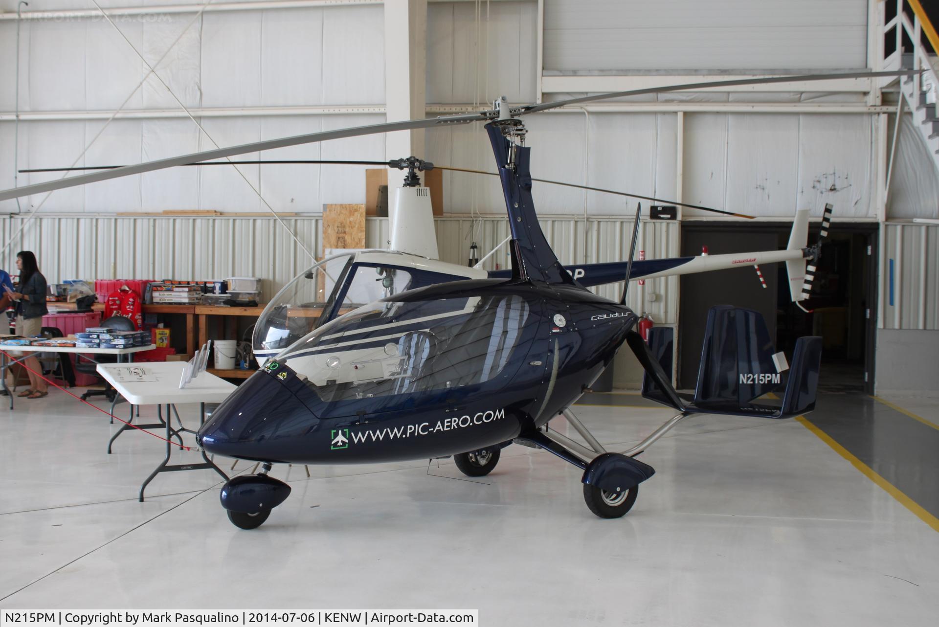 N215PM, 2013 AutoGyro Calidus C/N C00237, Autogyro Calidus