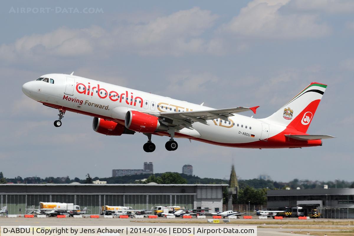 D-ABDU, 2008 Airbus A320-214 C/N 3516, Take off