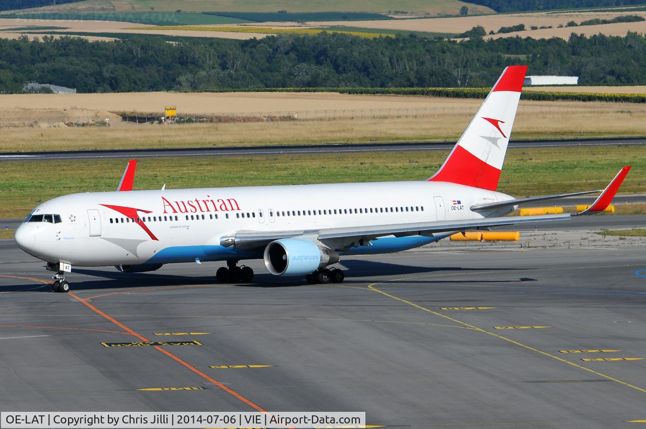OE-LAT, 1991 Boeing 767-31A C/N 25273, Austrian Airlines
