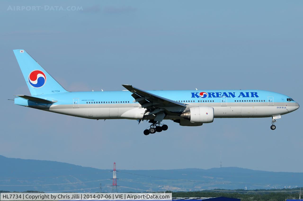 HL7734, 2008 Boeing 777-2B5/ER C/N 34207, Korean Air