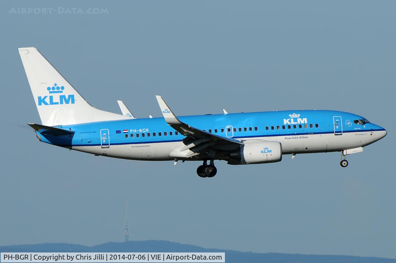 PH-BGR, 2011 Boeing 737-7K2 C/N 39446, KLM